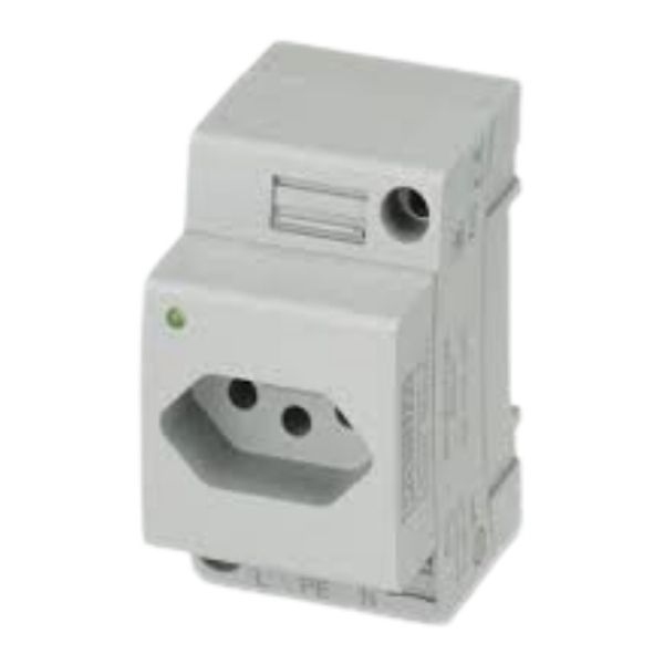 Tomada 2P+T 20A 250V Cz Sob Prm8018C