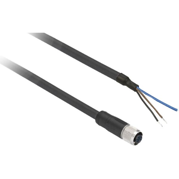 Prolongador M8 Reto 3Pinos 5M Xzcp0566L5