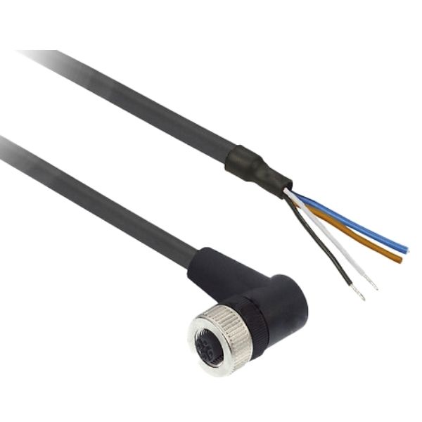 Cb C/Conector M12 Cotovelo 4 Pinos Xzcp1241L2