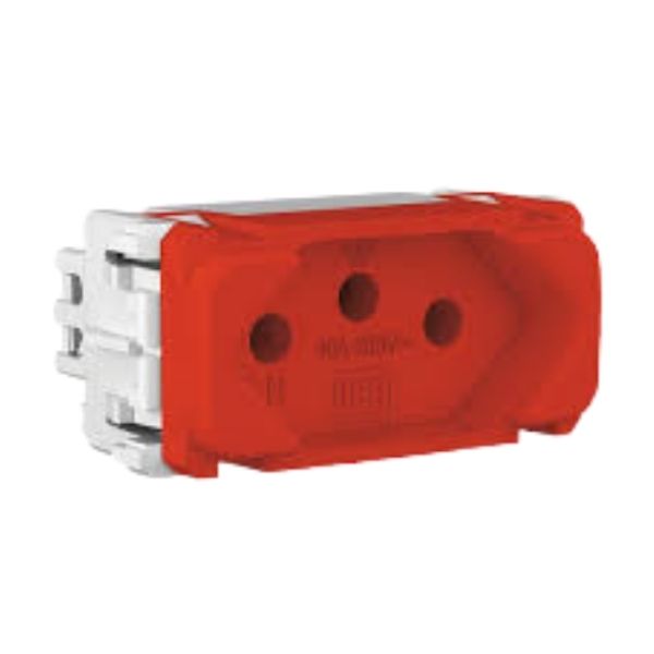 Tomada 2P+T 10A 250V Vm Prm640B