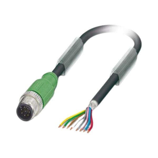 Sac-8P-M12Ms/ 5,0-Pur Sh - Cabo Sensor/Atuador M12 8P - 5 Mt - 1526981