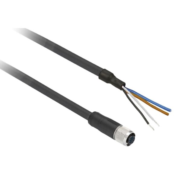 Cb C/Conector M12 Cotovelo 4P 5M Xzcp1241L5
