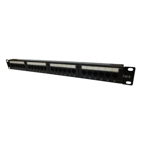Patch Panel Cat6 24P Rj45 19 Pt