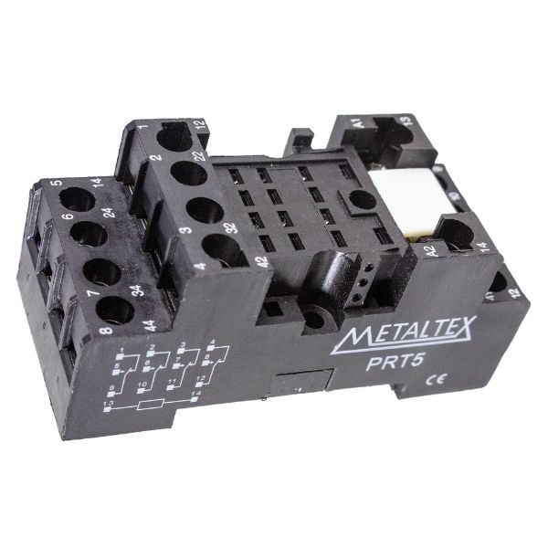 Soquete P/Base De Rele 14 Pinos Prt5
