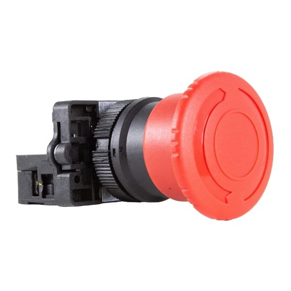 Botao 22Mm² Emergencia Vm Nf P20Akr-R-1B