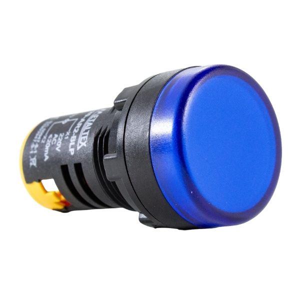 Sinaleiro 22Mm² 24Vca/Cc Led Az L20-Ar7-Blp