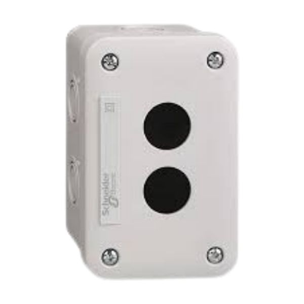 Botoeira 22Mm² 2 Furos Plastica Vazia Xale2