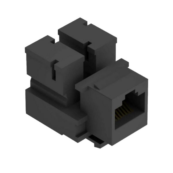 Conector Rj45 Cat5E 8V Femea Pt