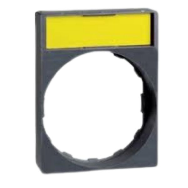 Porta Etiqueta 30X40Mm Br/Am Zby4101