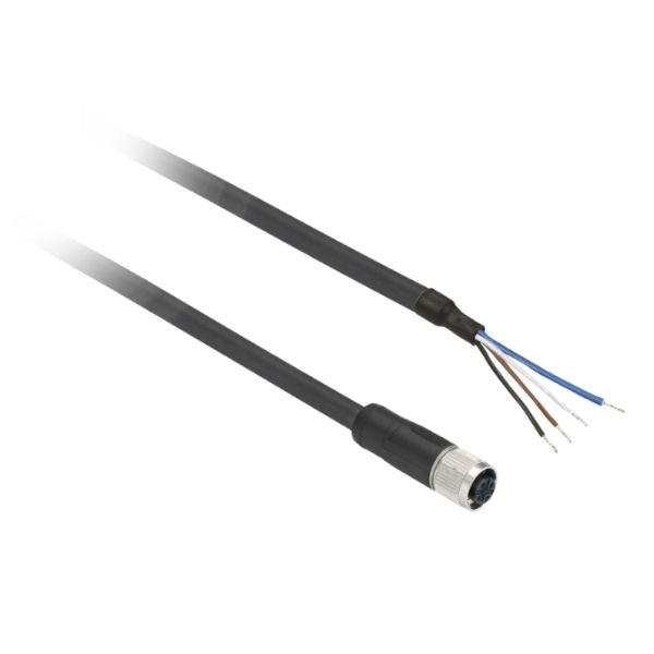 Cb C/Conector M8 Reto 4 Pinos 5M Xzcp0941L5