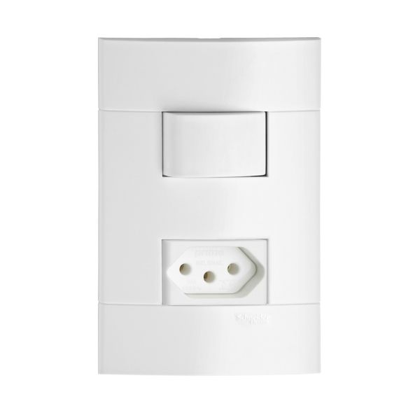 Interruptor+Tomada 2P+T 10A Prm44004721