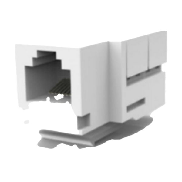Conector Fêmea Seccon Cat5E 8V Branca