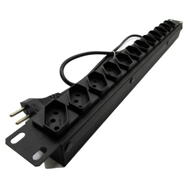 Filtro De Linha P/Rack 19 09 Tomadas 2P+T 10A