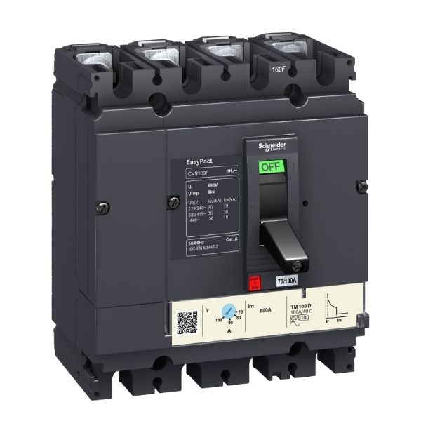 Disjuntor Cx Moldada 03Px050A Cvs100F3050