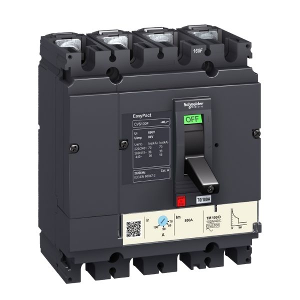 Disjuntor Cx Moldada 03Px050A Cvs100B3050