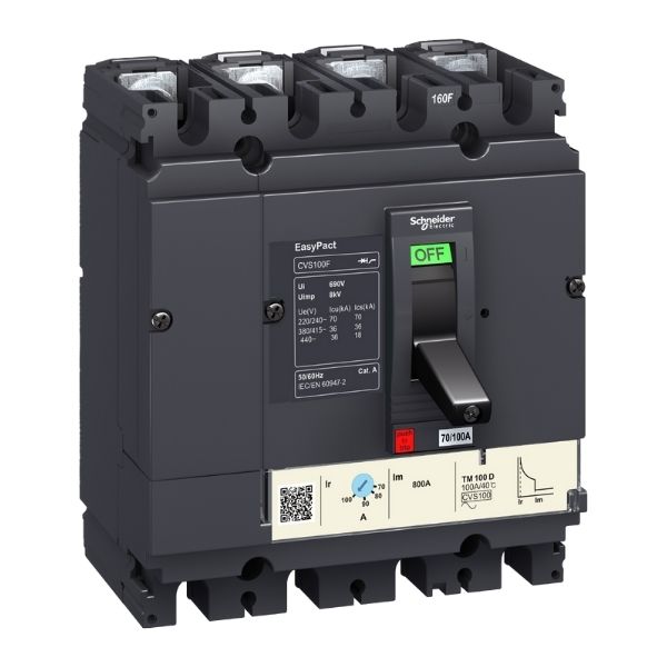 Disjuntor Cx Moldada 03Px025A Cvs100F3025