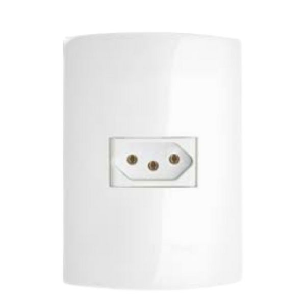 Tomada 2P+T 20A Pl/Br Prm2472