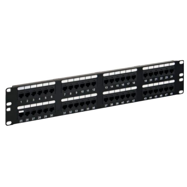 Patch Panel Cat5E 48P Rj45 19 Pt Ess 90332