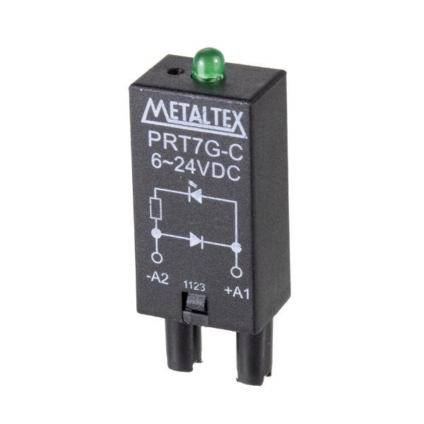 Modulo Protecao P/Soquete 6/24Vcc Prt7G-C
