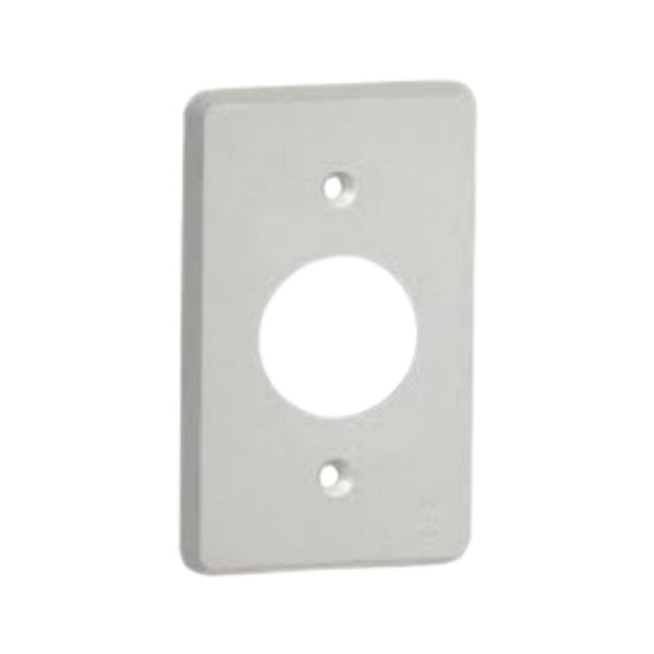 Placa 4X2 1 Posto Redondo Cz Prm4042