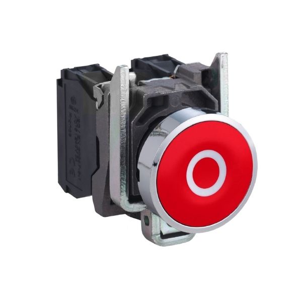 Botao 22Mm Metalico A Impulsao Vm Xb4Ba4322